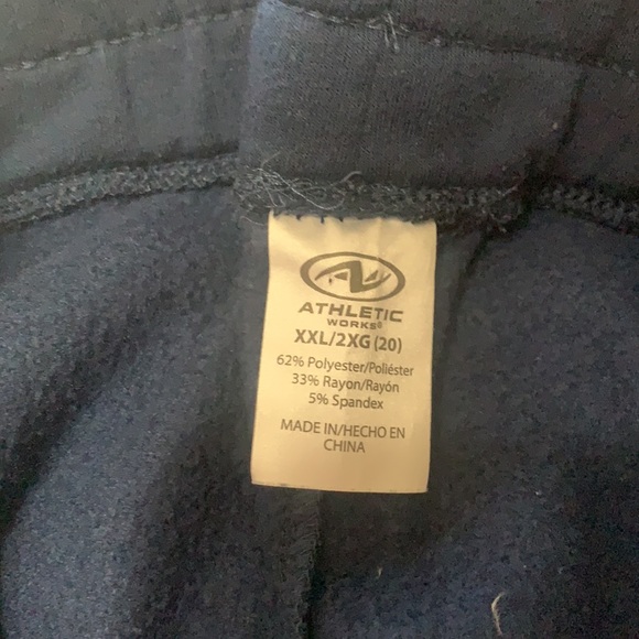 blue jogger sweatpants - Picture 4 of 4